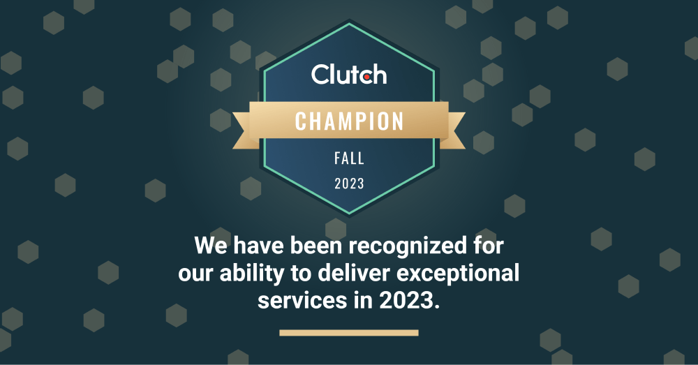 Clutch Award 2023. Dashbouquet Development Honored as a Clutch Champion